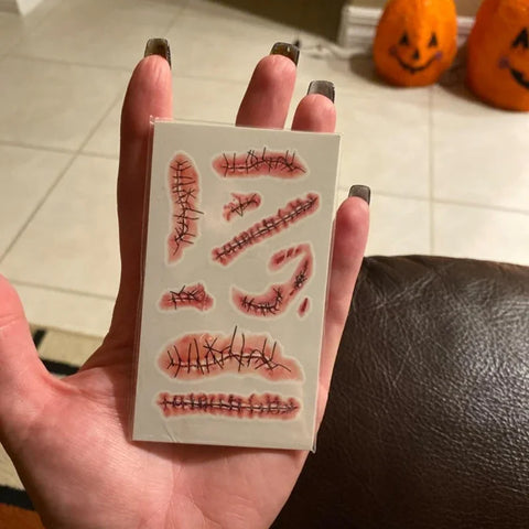 5/10pcs Halloween Tattoo Sticker