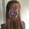 Elegant Rhinestone Flower Hair Clip