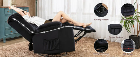 Massage Rocking Recliner Chair