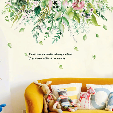 Plants Flowers Wall Sticker