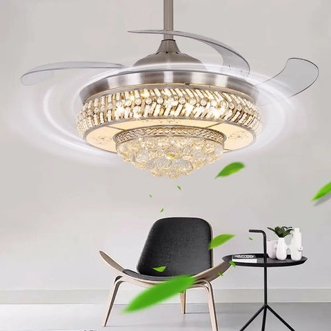 Krysolis Crystal Ceiling Fan