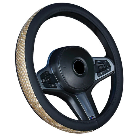 Rhinestones Steering Wheel Cover