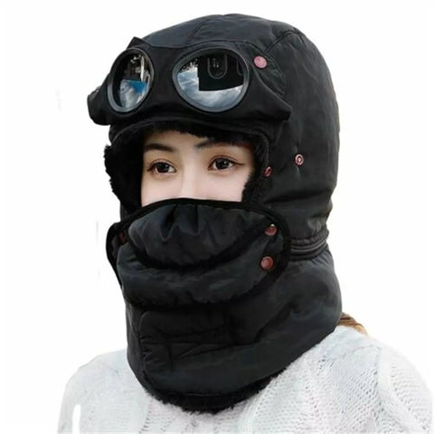 Unisex Winter Full Face Hat