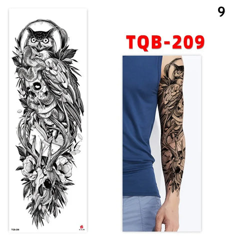 Big Arm Sleeve Tattoo