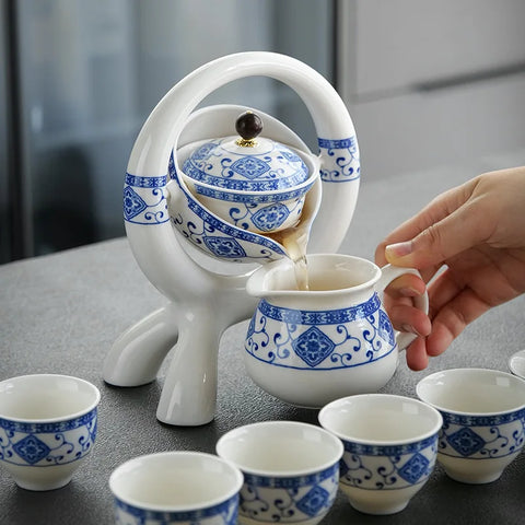Moonlit Serenade: Chinese Kungfu Tea Set