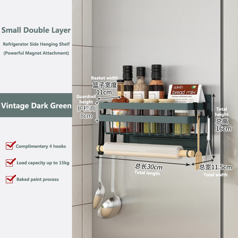 Magnetic Fridge Hanging Rack