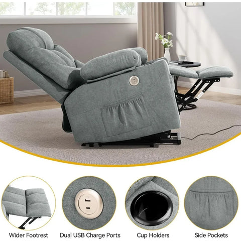 Massage Power Lift Recliner Chair
