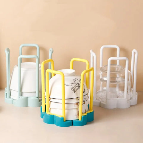 Adjustable Size Bowl Plate Rack