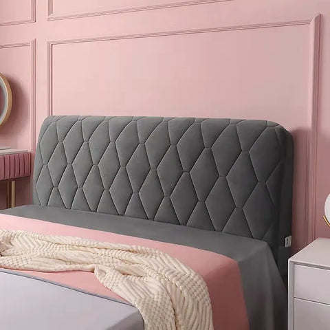 Fleece Bed Headboard Cover