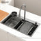 Digital Display Waterfall Kitchen Sink