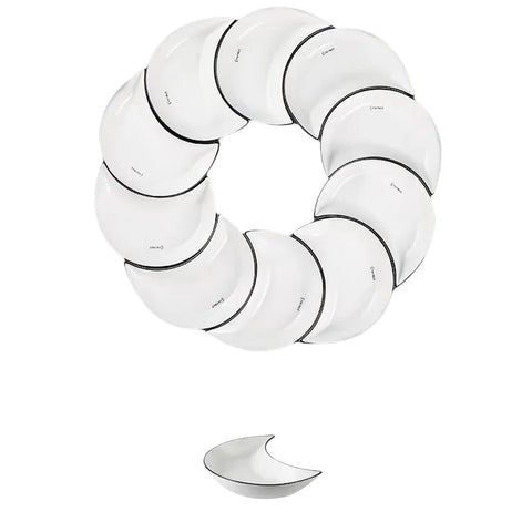 Ceramic Dinnerware Plate Set
