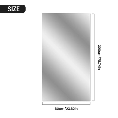 60*200cm Wall Sticker Mirror