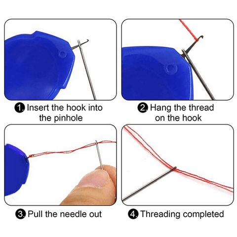 10PCS Needle Threader Tool