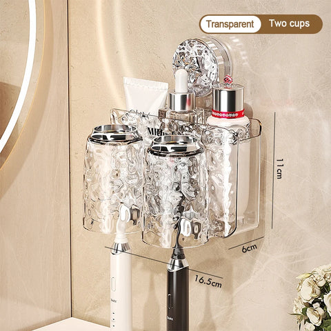 Bathroom Toothbrush Cup Rack