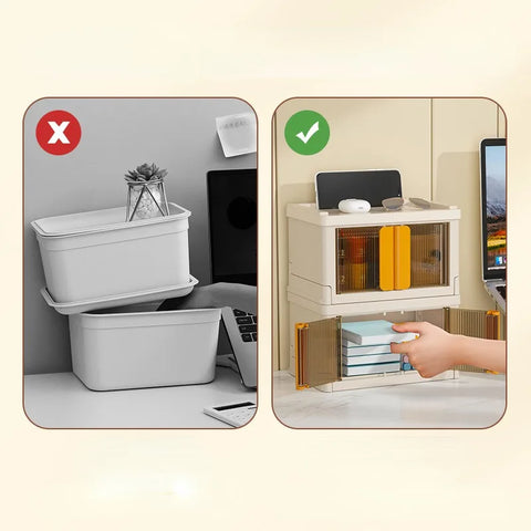Transparent Folding Storage Box