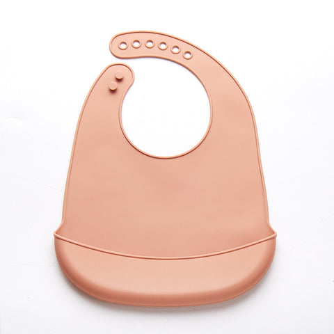 Adjustable Waterproof Soft Siliocone Baby Bib