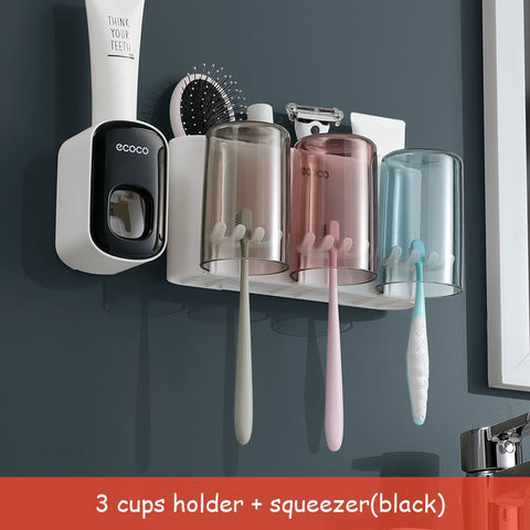 Bathroom Toothbrush Cup Holder