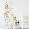 3PC Cartoon Animal Height Ruler Wall Stickers