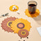 3PCS/Set Sunflower Coasters