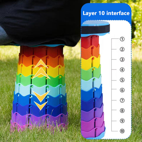 Collapsible Folding Stool