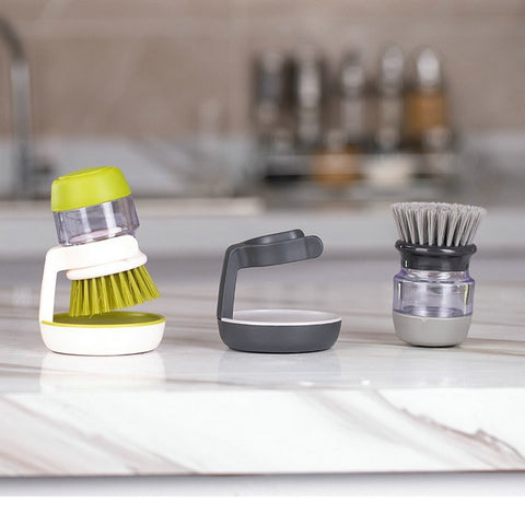 Soap Dispenser Dishwashing Brush Set