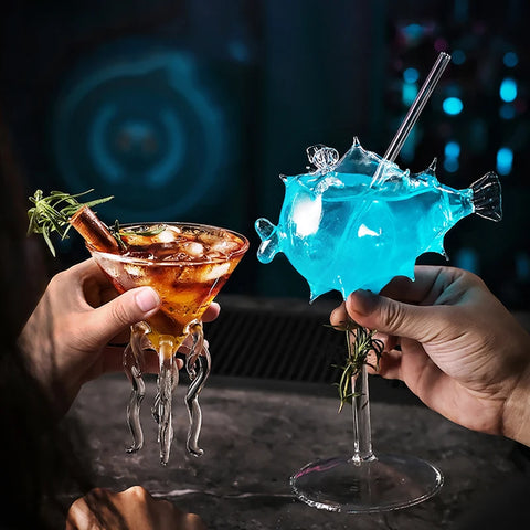 Oceanic Elegance Cocktail Creations