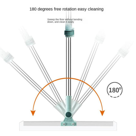 180° Rotatable Silicone Magic Broom Scraper