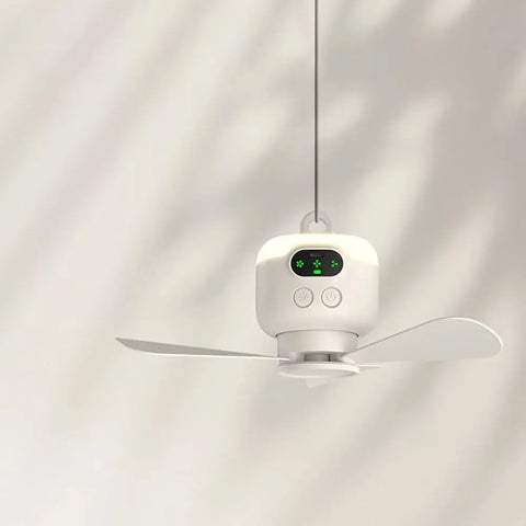 Rechargeable Camping Ceiling Fan Light