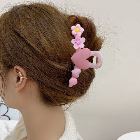 Heart Hair Claw