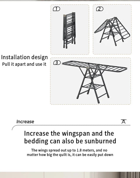 Multifunctional Folding Rack