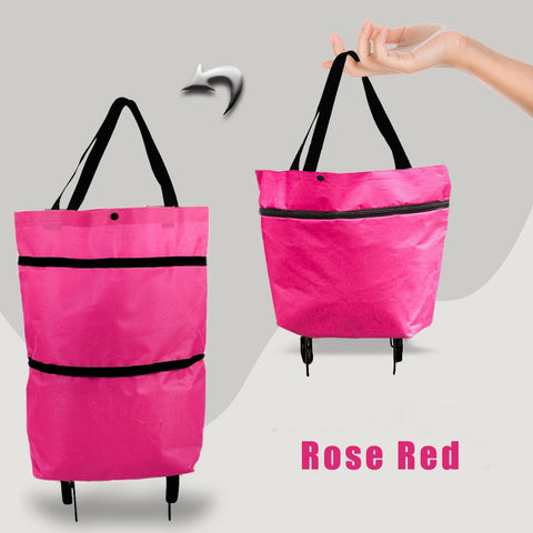 Foldable Shopping Trolley Bag