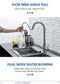 Smart Touch Retractable Kitchen Faucet