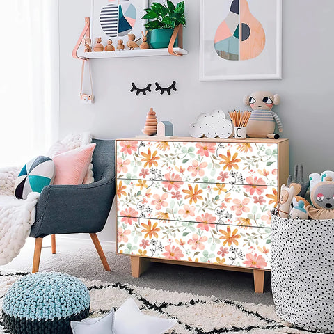 Pastoral Style Peel And Stick Wallpaper