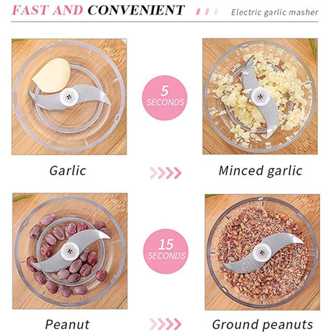 100/250mL Mini Electric Chopper