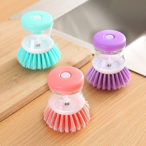 Soap Dispensing Brush