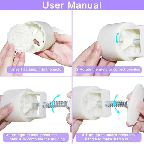 Mooncake Plastic Mold Set