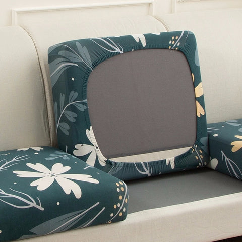 Printed Sofa Seat Cushion Cover