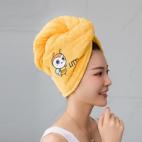 Microfiber Hair Drying Towel