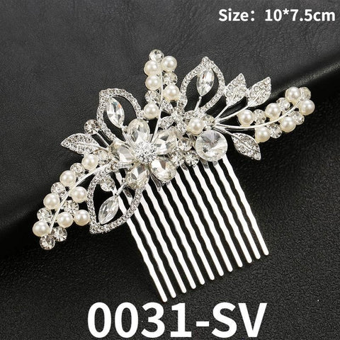 Bridal Rhinestone Hair Clip
