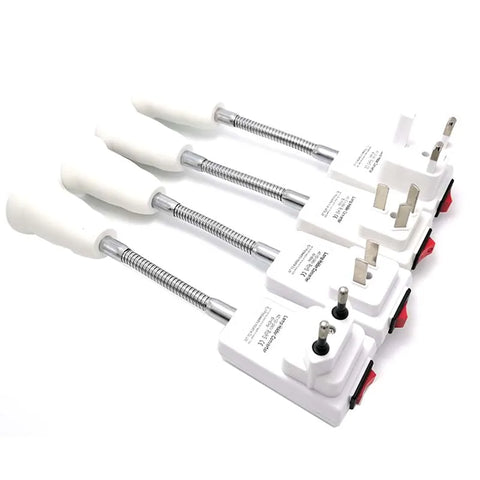Flexible Lamp Adapter E27 to EU UK US AU Plug