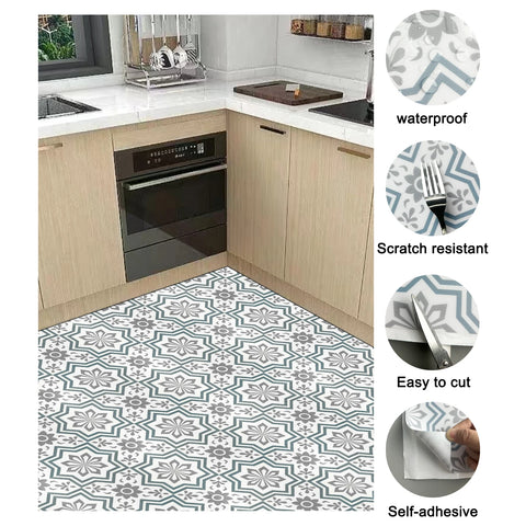 6PCS/Set Tile Stickers 20cmx20cm