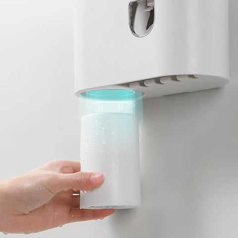 Toothbrush Holder Toothpaste Dispenser