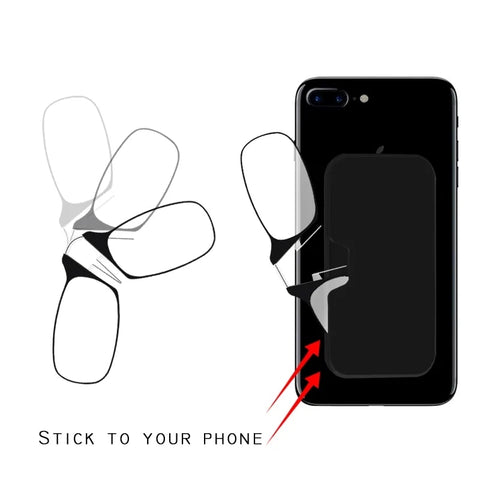 Folding Reading Eyeglasses Keychain