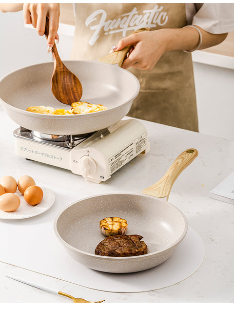 Non-Stick Stone Frying Pan Wok