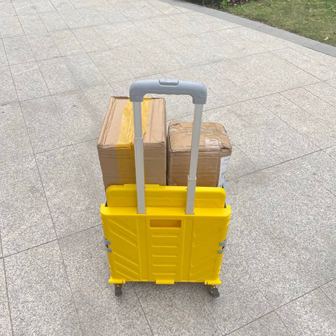 75L Portable Shopping Cart Trolley