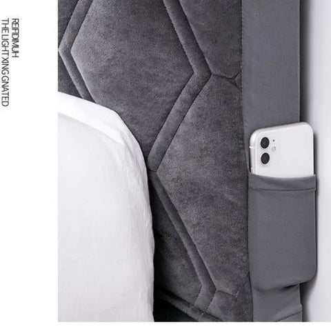 Fleece Bed Headboard Cover