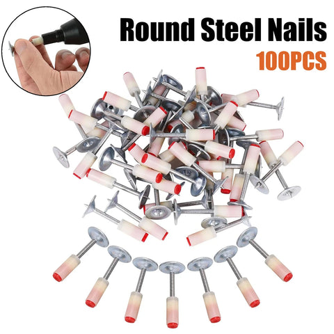 40/100PCs Round Nails