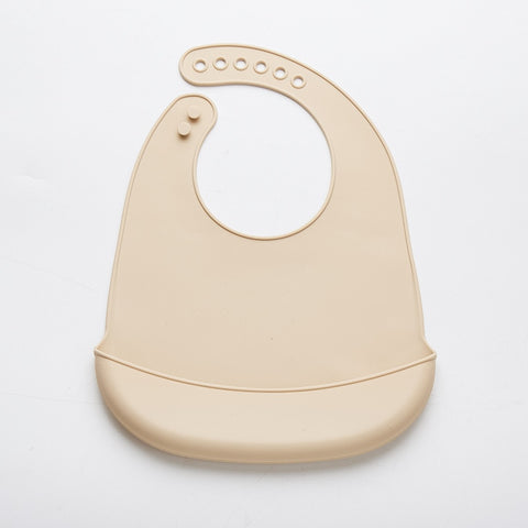 Adjustable Waterproof Soft Siliocone Baby Bib