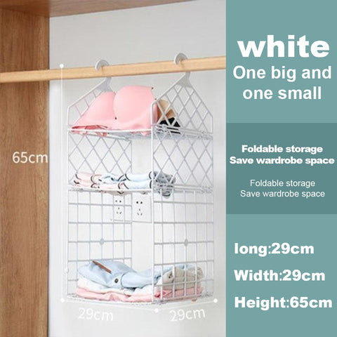 Multilayer Hanging Clothes Shelves