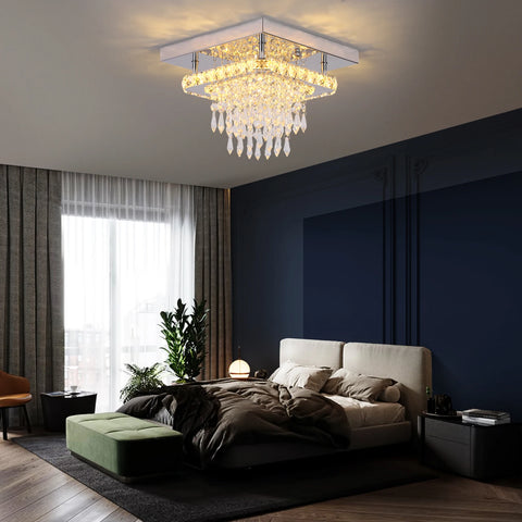 AstraGlow Crystal Chandelier